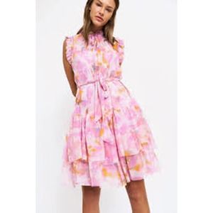 Christy Lynn Sanaa Dress in Buttercup S